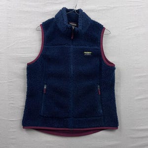 90’s ビンテージ/LL Bean Cotton Vest in Fleece 90s LL Bean vest. Small – Vintage Sponsor