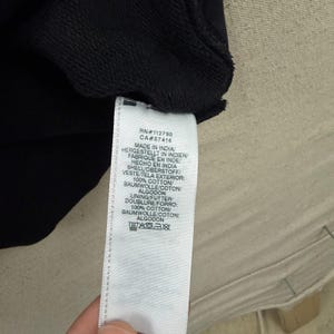 True Religion Hoodie Mens Large Olive Black Monogram Pullover Sweatshirt Logo image 4