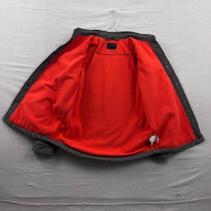 Filson gevoerd jack heren M licht olijfgroen canvas fleece gevoerd overhemdjack afbeelding 5