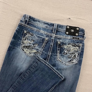 Miss Me ミスミー 平成ギャル y2k ローライズ デニム 24 Miss me jeans - Etsy 日本
