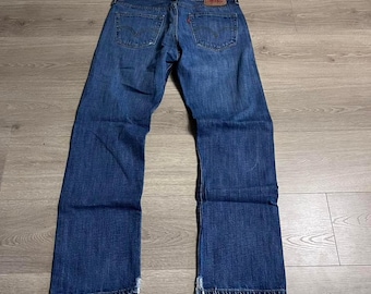 Jeans Levi's 501 Straight Leg Button Fly Mid Wash del 2008