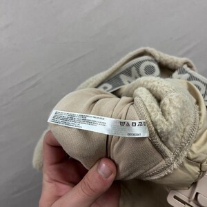 FP Movement Hit The Slopes overall dames kleine beige fleece sherpa slabbetjes afbeelding 5