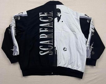 Vintage Scarface JH Designs Jeff Hamilton Black and White