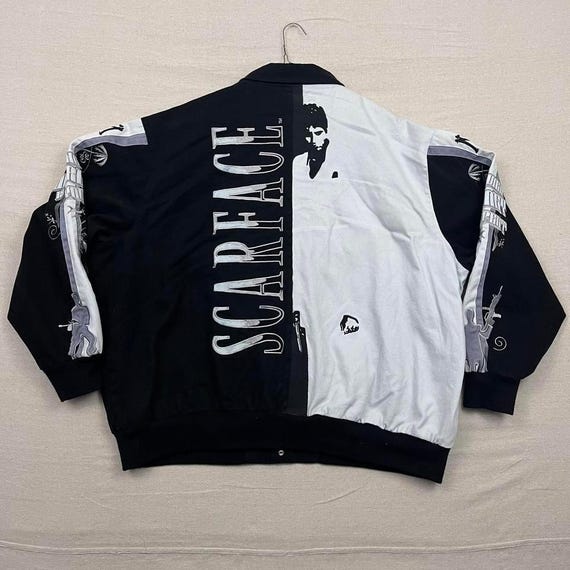 Vintage Scarface JH Designs Jeff Hamilton Black and White