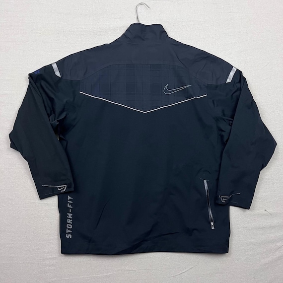 Nike Golf Storm FIT 10 Mens XXL Black 1/4 Zip Jacket Triple Layer