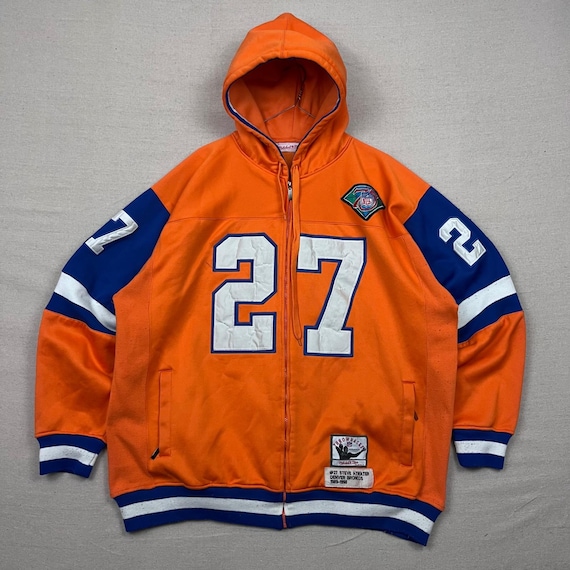 Mitchell Ness Throwback NFL Denver Broncos Steve Atwater 27 Orange