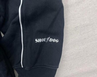 Nike Grand Prix 2023 Shoe Dog Fleece Black Graphic Crewneck