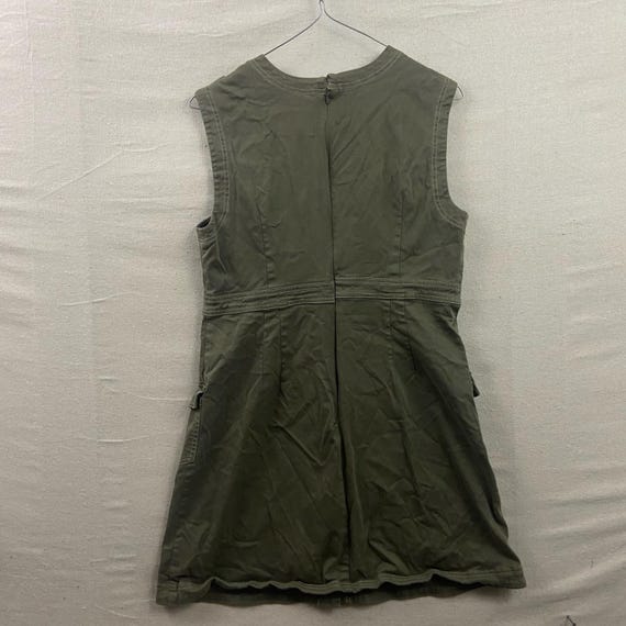 maeve green dress anthropologie by Utility Mini 14 Olive Button Front Epaulettes Web Collection: Galentines