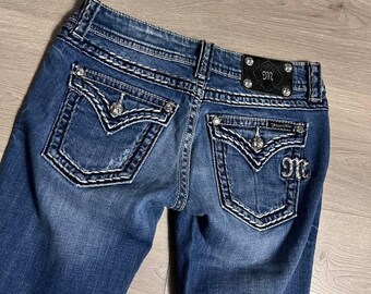 Vintage Y2K True Religion Joey Low Rise Flared Jeans - Extra