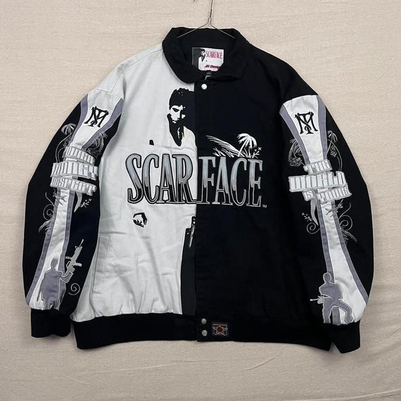 Vintage Scarface JH Designs Jeff Hamilton Black and White
