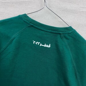 FIFA World Cup 2022 Mexico Sweatshirt Mens Medium Green Qatar Soccer Pullover image 3