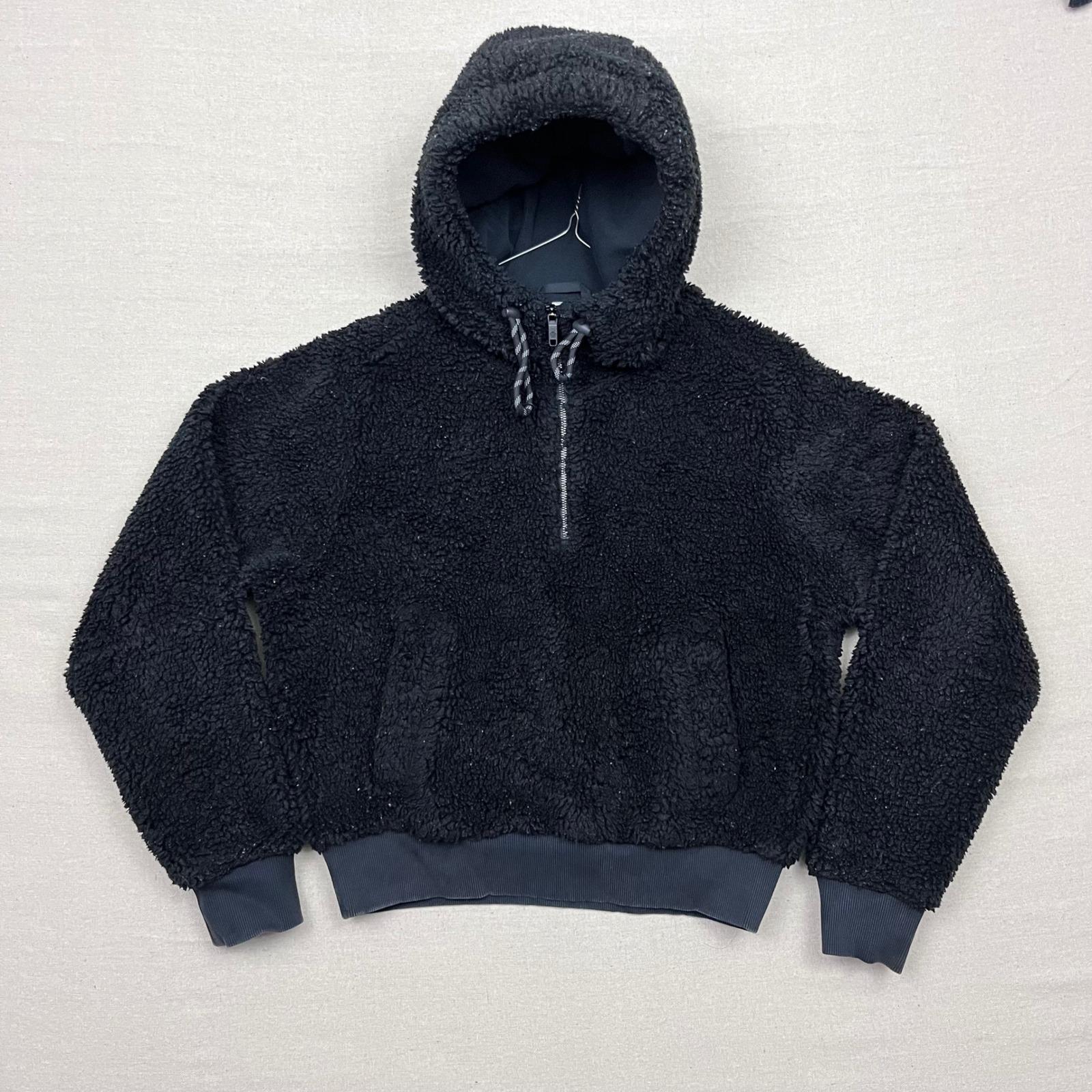ルルレモン Oh So Sherpa フード付きディープパイルフリース ハーフ 