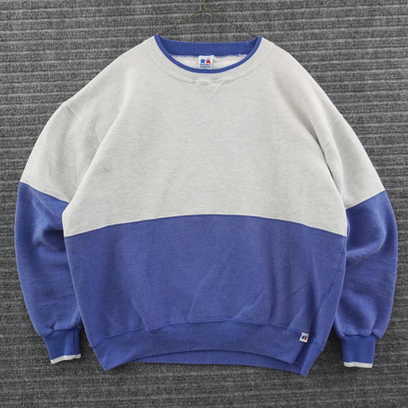 Vintage Grey Russell Brand Sweatshirt - Etsy