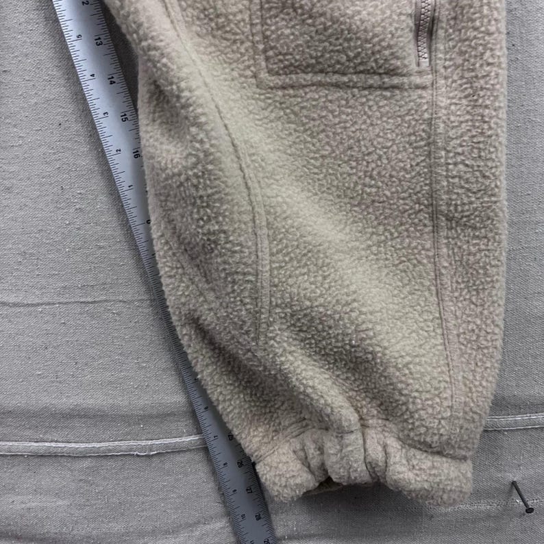 FP Movement Hit The Slopes overall dames kleine beige fleece sherpa slabbetjes afbeelding 8