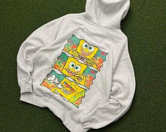 SpongeBob Addicted Adidas Parody Hoodie
