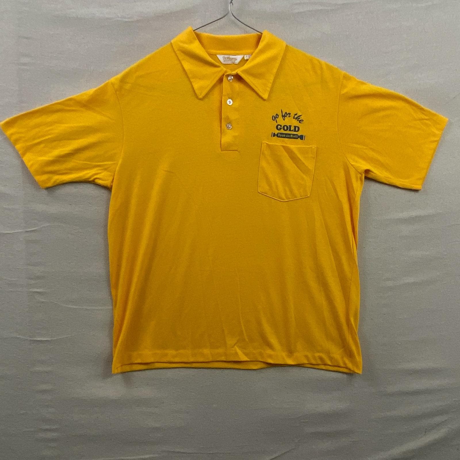 Vintage Yellow Polo Mens - Etsy
