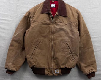 Vintage Carhartt Moss Green Santa Fe Work Jacket Size XL - Etsy