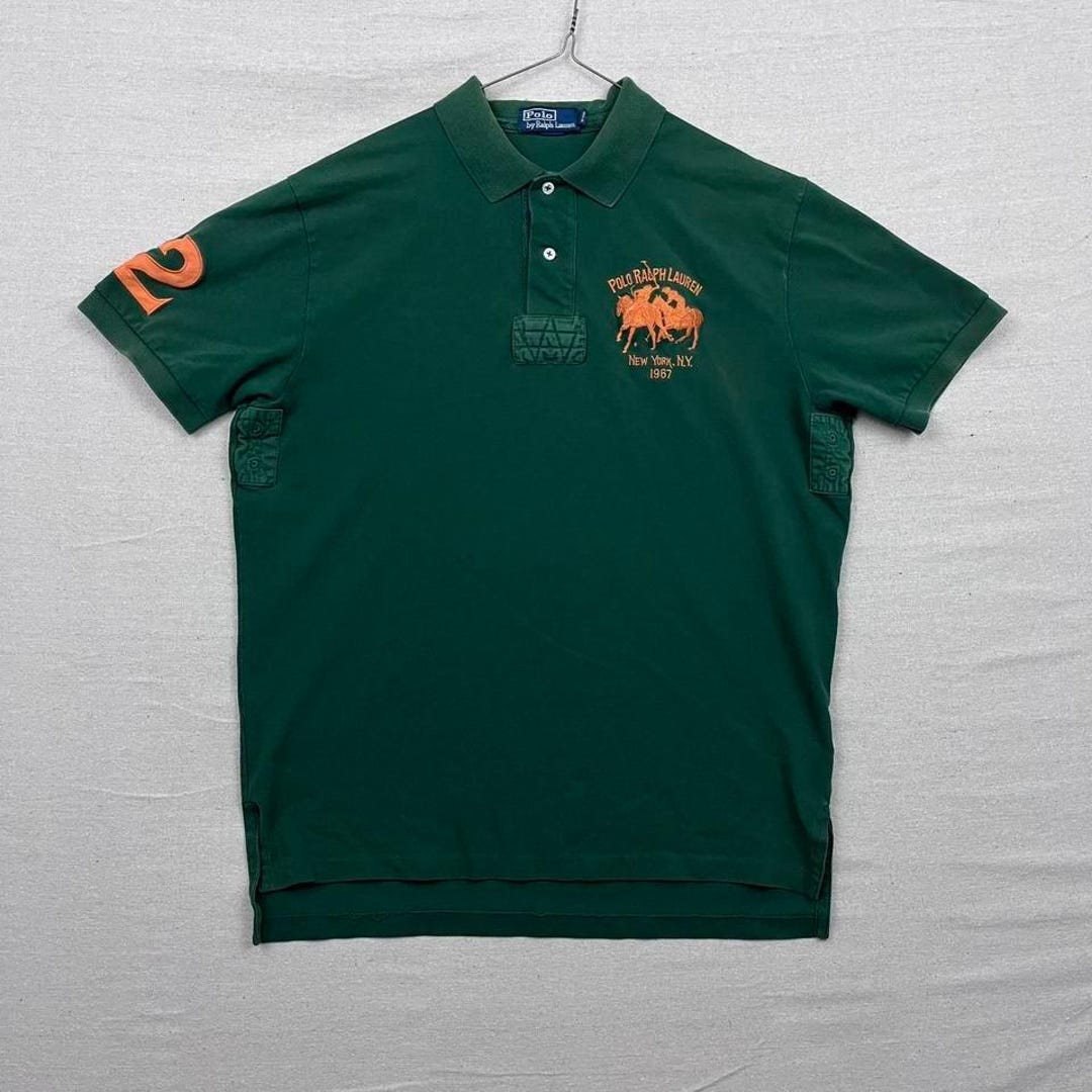 Polo Ralph Lauren New York, N.Y. Big Pony #2 Green Polo Shirt