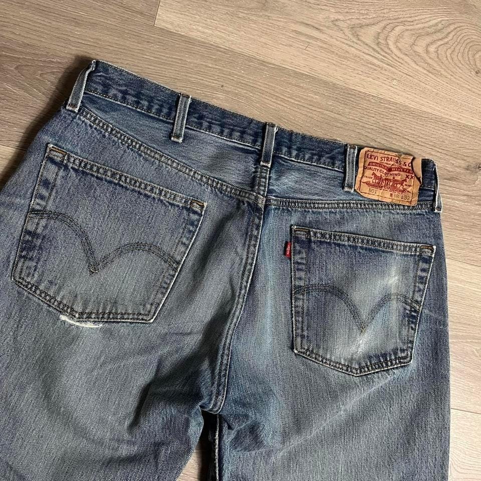 ダメージ加工のリーバイス501 - Etsy 日本