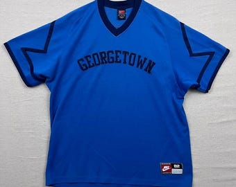 90年代ヴィンテージ ナイキ ジョージタウン大学ホヤス Tシャツ、NCAA