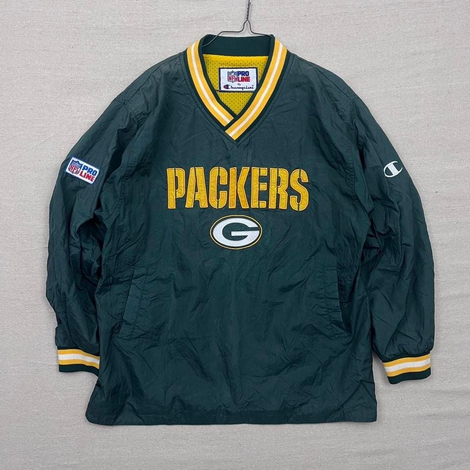 Vintage Champion NFL Pro Line Green Bay Packers Reversible