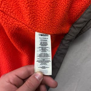 Filson gevoerd jack heren M licht olijfgroen canvas fleece gevoerd overhemdjack afbeelding 7
