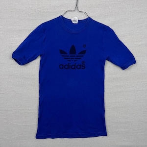希少 両面 80's adidas L/S Logo ringer Tee 希少 両面 80's adidas L/S Logo ringer Tee