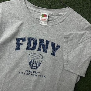 Vintage FDNY Fire Department of New York City Tee Shirt