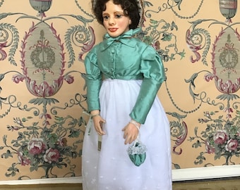 Elizabeth Bennet OOAK art doll