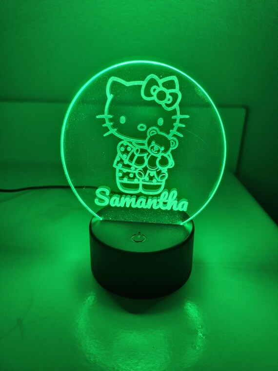 LED Acrylic lamp | Customizable | Room Decor | Gift | Business logo display