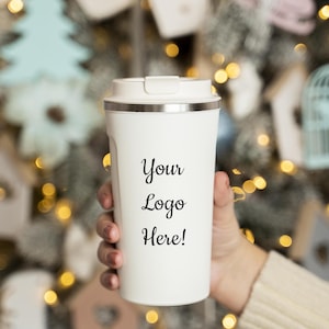 Mug de voyage personnalisé étanche : gobelet personnalisé en acier inoxydable