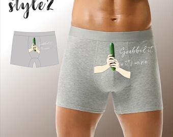 Personalized Boxers for Him, Anniversary/Birthday/Wedding Gifts for Men/Husband/Boyfriend, Custom Mens Underwear, Funny Mens Boxer Briefs