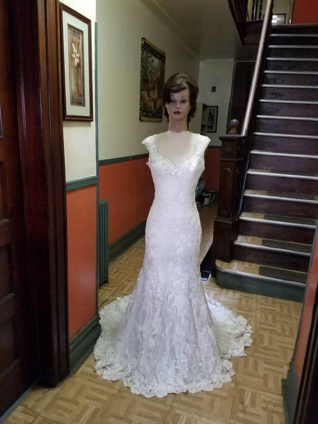 allure beaded wedding dress Allure Bridals Dress A1101 main image 1