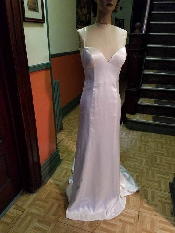 Robe de mari e 2 pi ces slip et superposition de dentelle