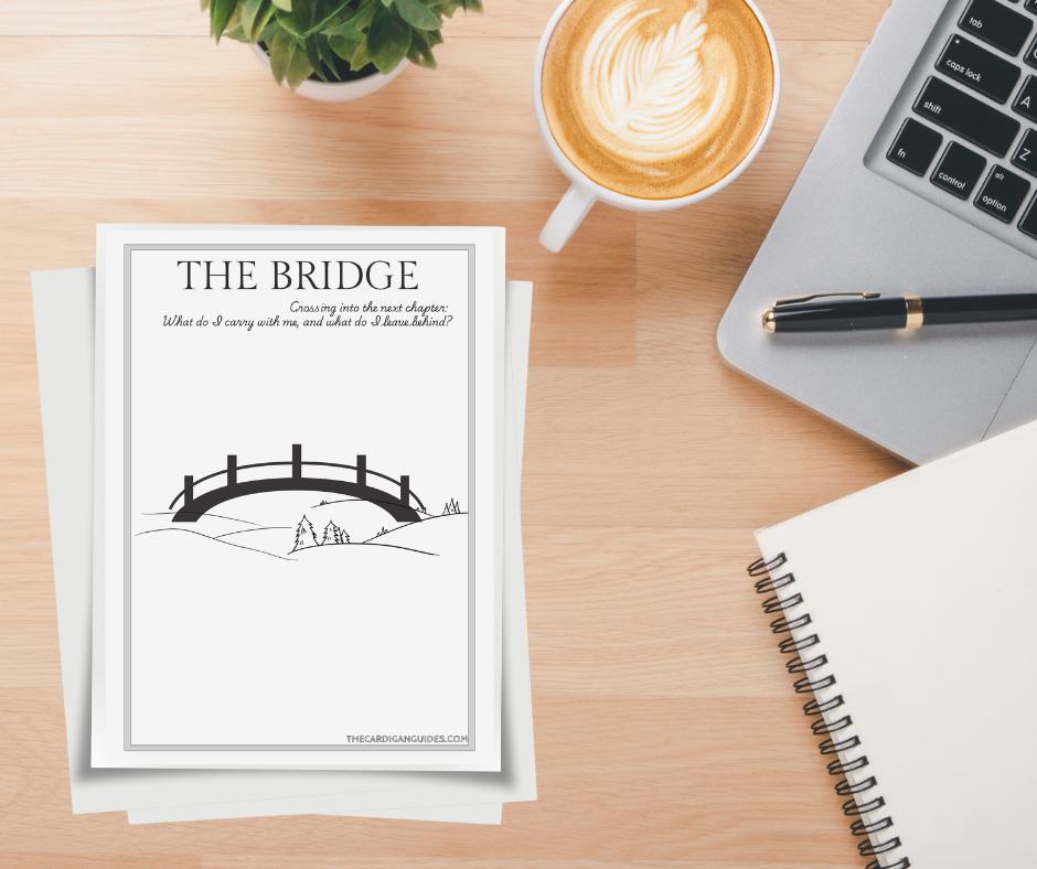 The Bridge Worksheet, Art Therapy, Self Exploration (digital Download ...