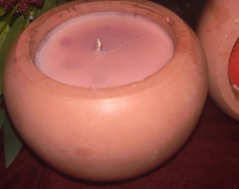 Drunken Apple, concrete candle, medium candle, fall candle, Apple cider, bourbon, maple scent candle, apple fall candle, cute fall  gift