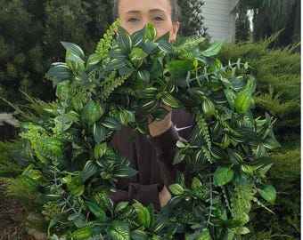 front door wreath, greenery wreath, all seasons wreath, new home gift, gift for her, spring summer wreath, everyday wreath, farmhouse decor
