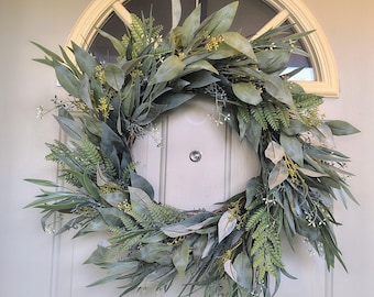 Year-Round Faux Wreaths