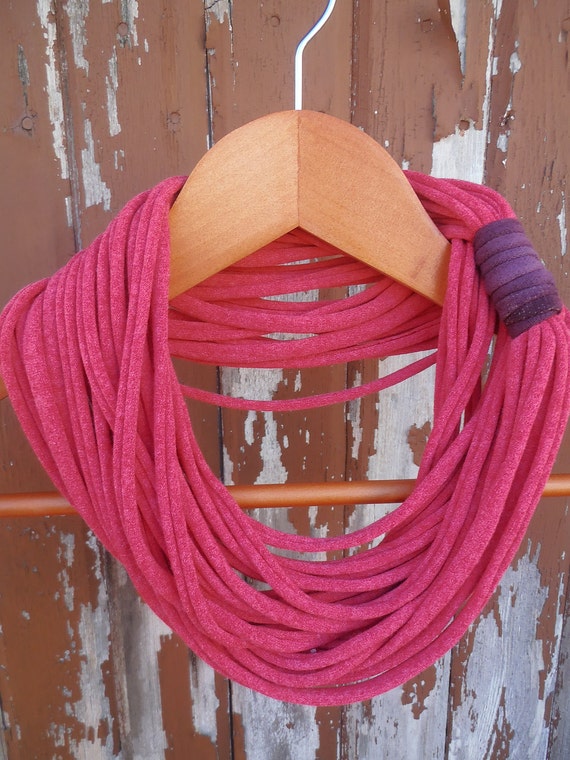 Items similar to Infinity Scarf - Dusty Red on Etsy