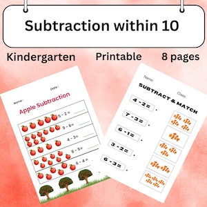 Subtraction within 10