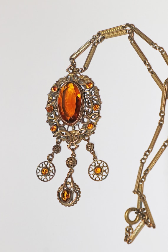 Necklace, Pendant, Vintage, Estate, Jewelry, Art D