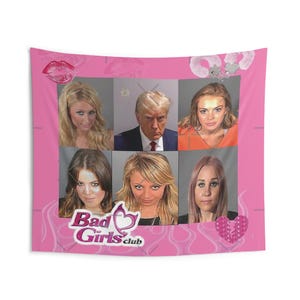 Bad Girls Indoor Wall Tapestries | Bad Girls Tapestry