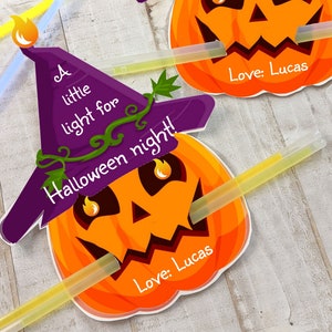 Halloween Glow Stick Printable Cards Halloween Printable Etsy Halloween Glow Stick Printable Cards Halloween Printable Etsy