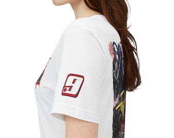 Dru Brown 9 Racing Ghost Graphic Tee | Racing Shirt