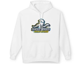 Ghost Speed logo Hoodie | Racing Ghost emblem, retro sportswear