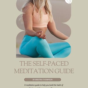 Printable Meditation Guide: Mindfulness Journal & Tracker (PDF Download)
