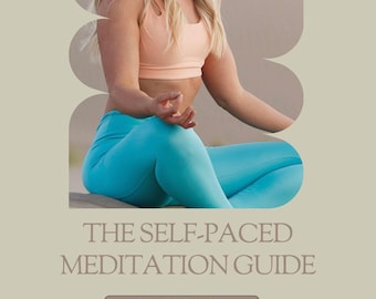 Guía de meditación imprimible: Diario y registro de mindfulness (Descarga PDF)