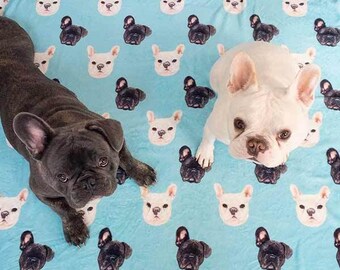Pet Photo Blanket Etsy