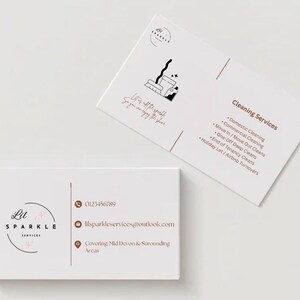 Cleaning Business Starter Kit | Editable Printable Templates | Small Business Organiser | Lil Sparkle Services
