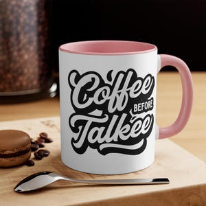 Chic Accent Mugs for Coffee Lovers, Personalized Gift, Home Decor, Office Essential, Fun Quote Mugs